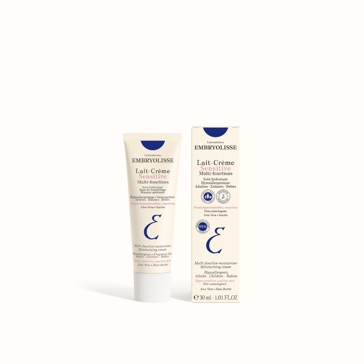 Embryolisse Lait-Crème Sensitive 100 ml of 30 ml
